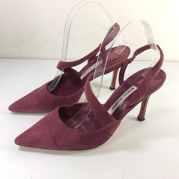 Manolo Blahnik Shoes - Manolo Blahnik 39 9 heels Pumps Mary Jane pointed